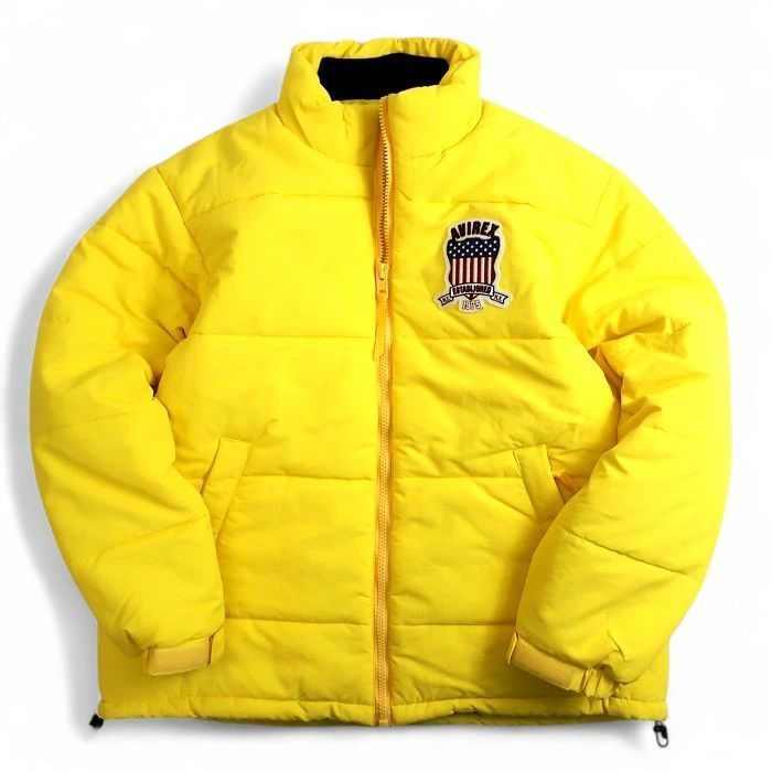 AVIREX アヴィレックス SIGNATURE LOGO PADDING JACKET シグネチャー