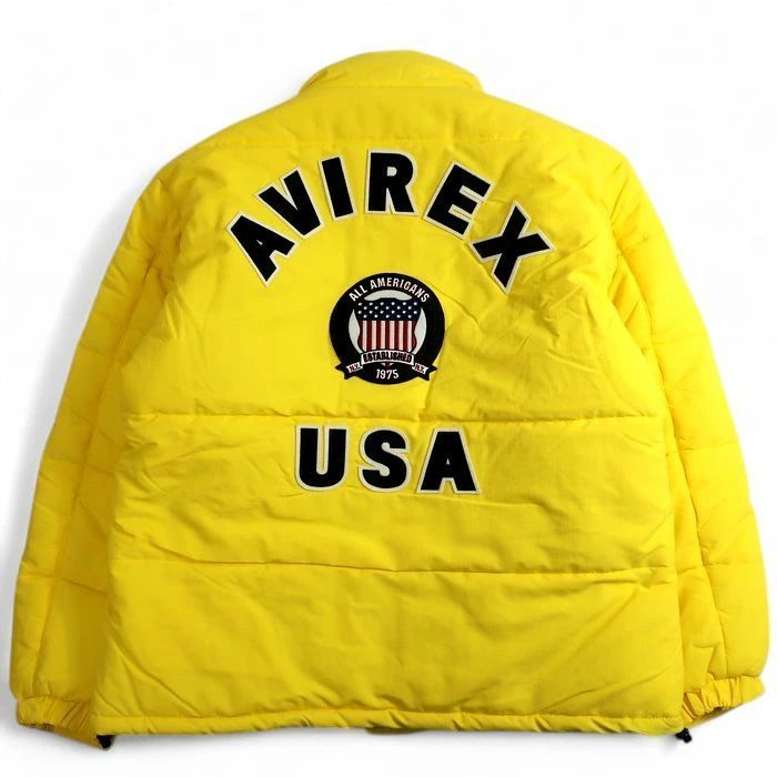 AVIREX アヴィレックス SIGNATURE LOGO PADDING JACKET シグネチャー