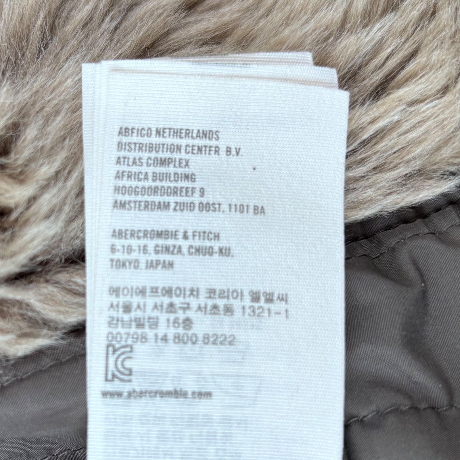Abercrombie & Fitch flight jacket khaki M アバクロンビー＆フィッチ 