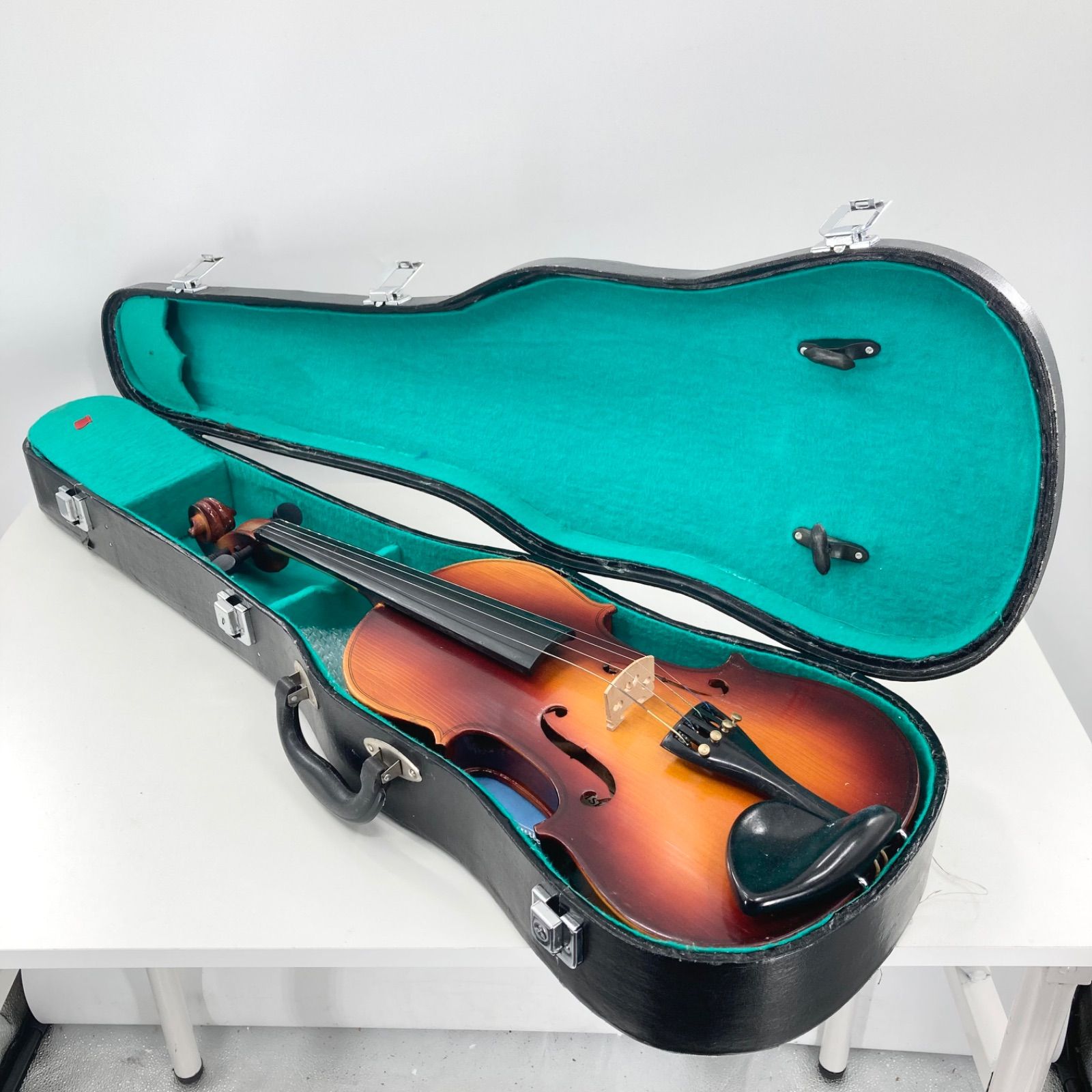 Current condition Andalusia Andalusia violin 5/16 stringed instrument with case used wooden