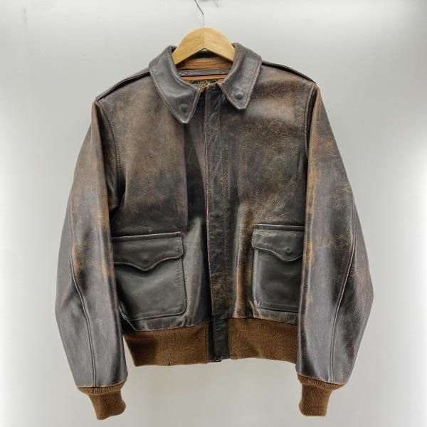 中古】THE REAL McCOY'S ラフウェア実名復刻 A-2 レザージャケット