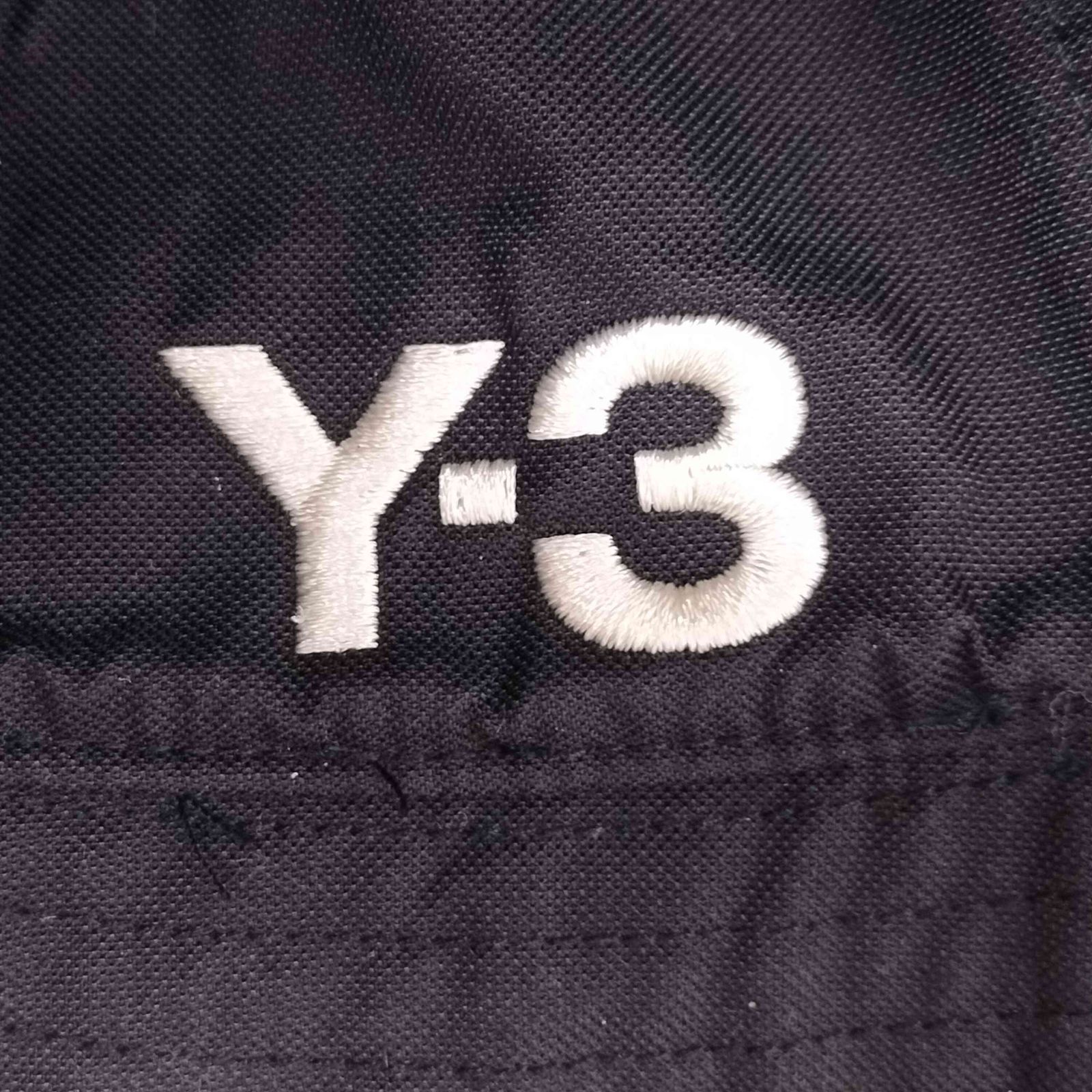 ワイスリー Y-3 ロゴ 刺繍 レザー リバーシブル バケット ハット