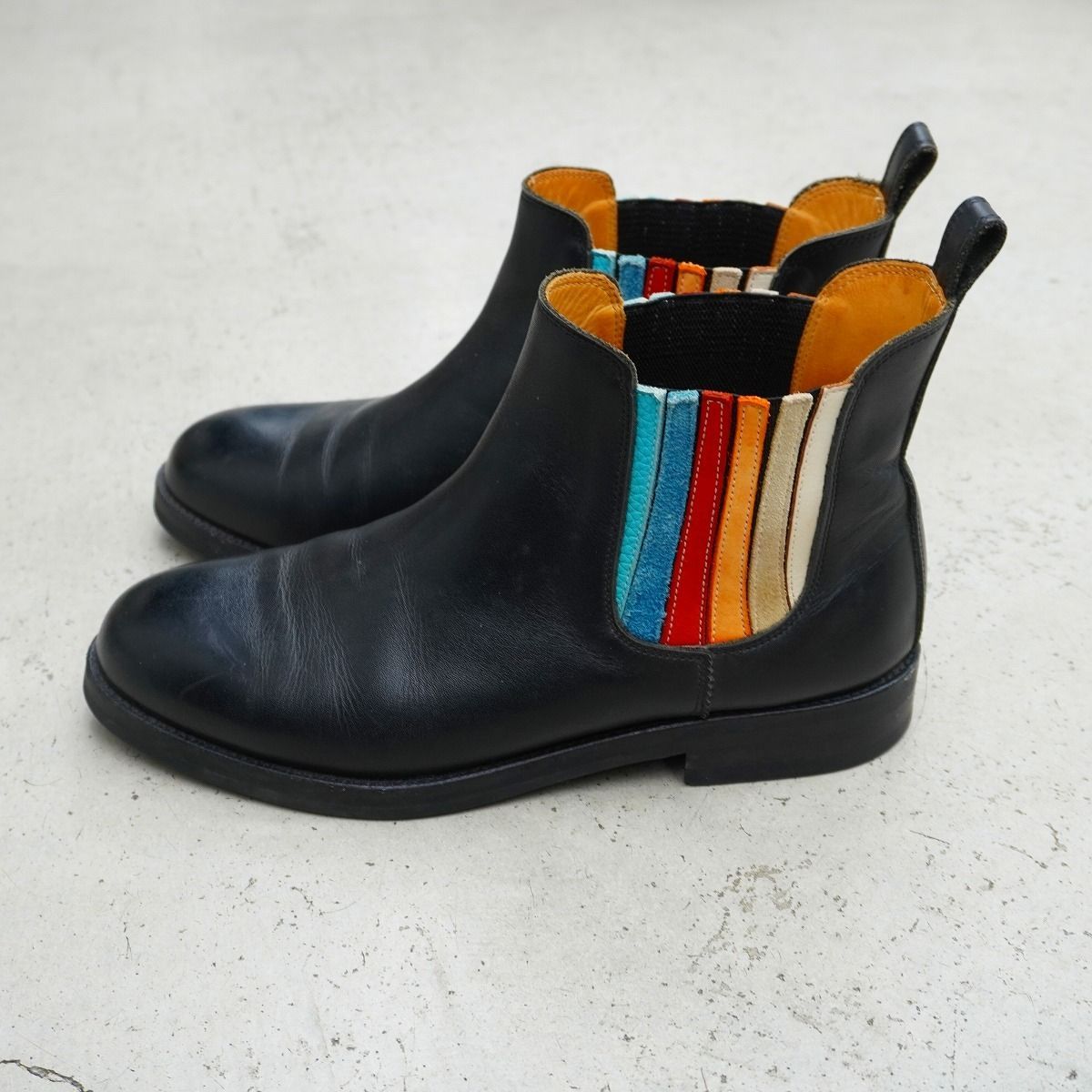 美品 Hender Scheme エンダースキーマ side gore boots rainbow