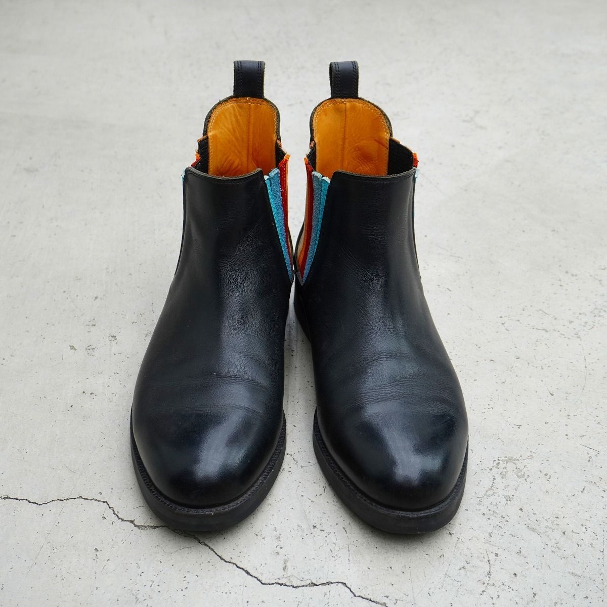 美品 Hender Scheme エンダースキーマ side gore boots rainbow