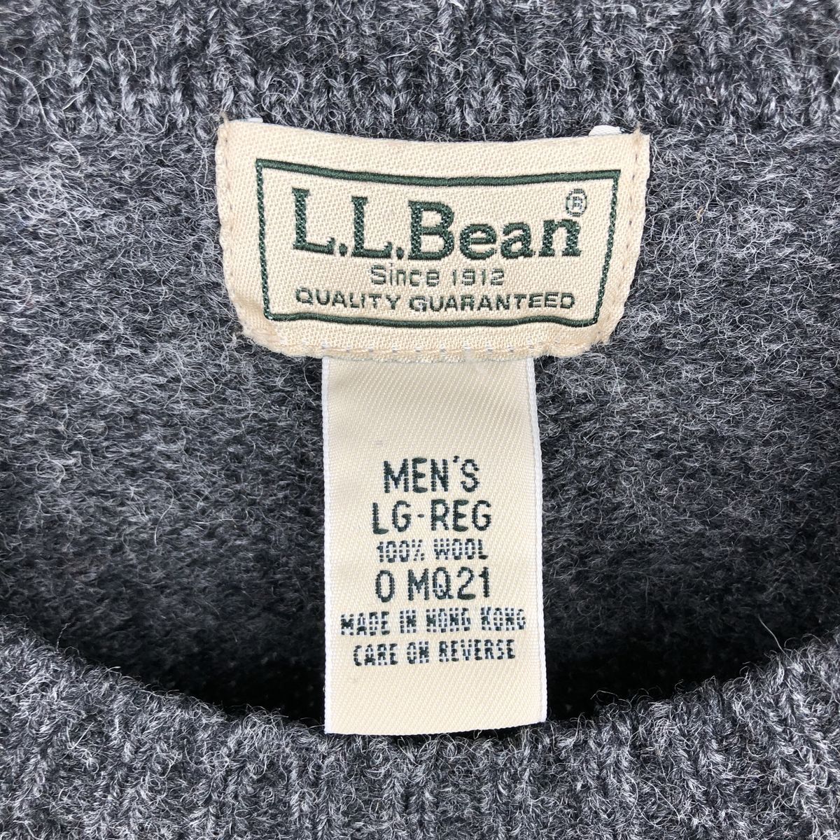 古着 90~00年代 エルエルビーン L.L.Bean ウールニットセーター メンズ 