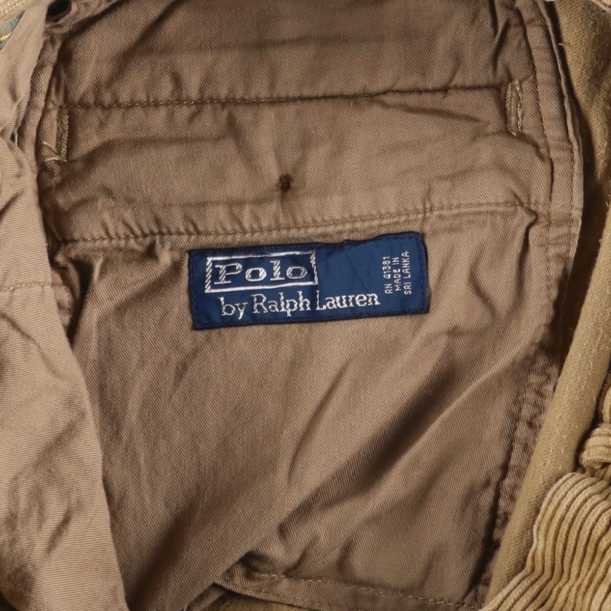 古着 ラルフローレン Ralph Lauren POLO by Ralph Lauren コーデュロイ