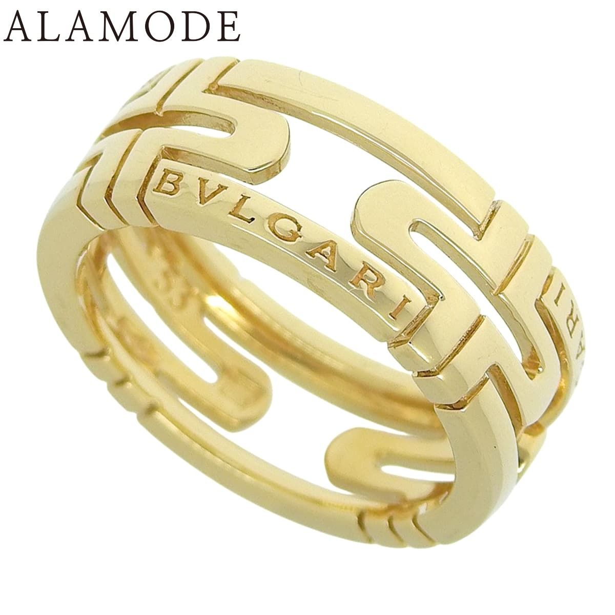 BVLGARI(ブルガリ) パレンテシ オープンワーク リング イエロー