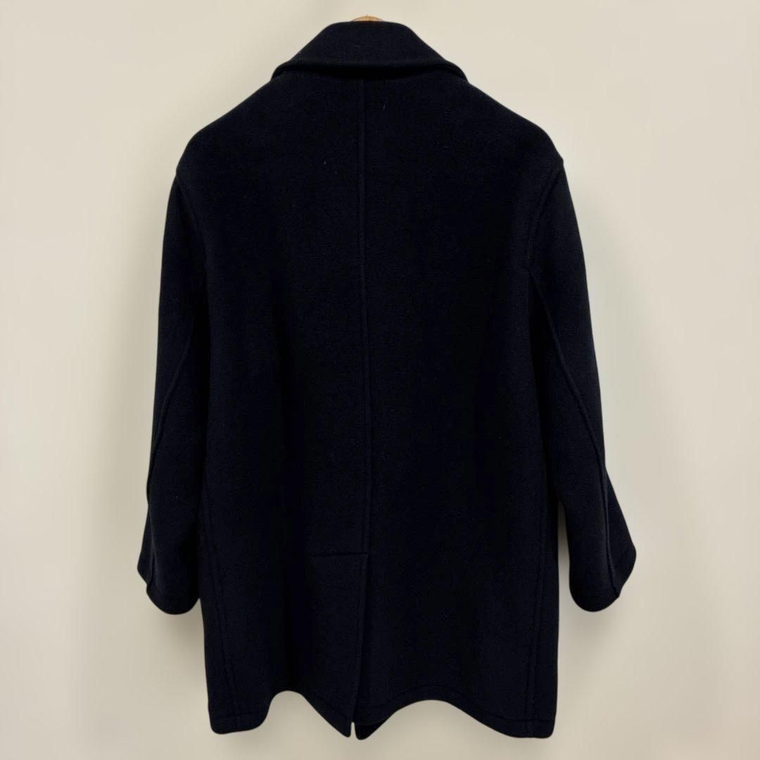 S00243｜BrooksBrothers｜ブルックスブラザーズ｜Pコート｜ブラック