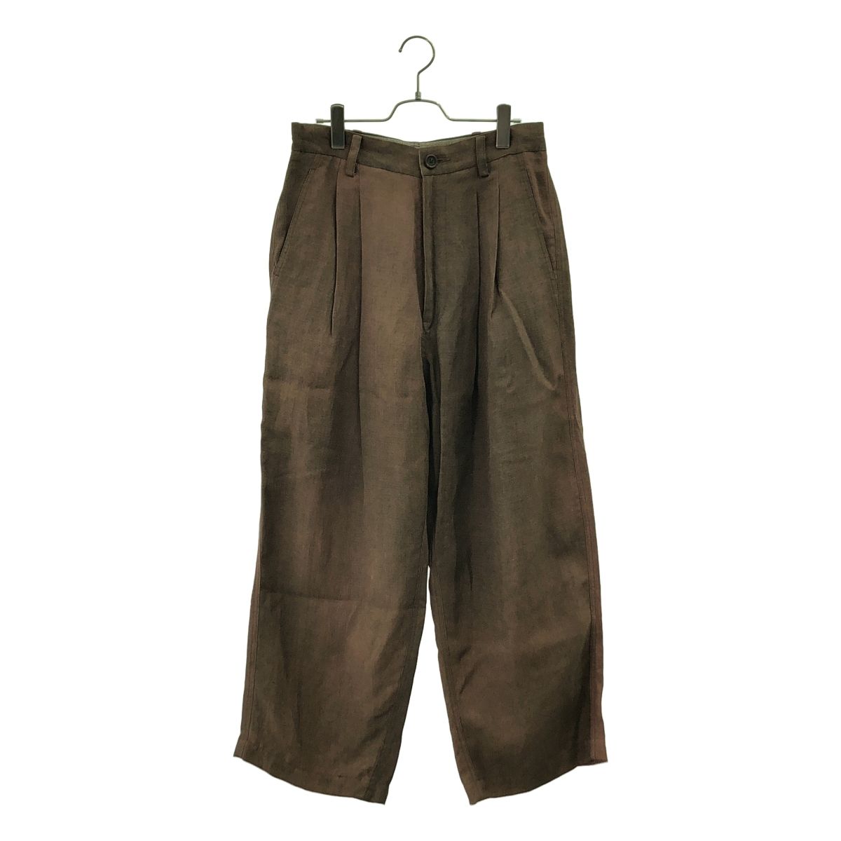 美品】 ziggy chen / ジギーチェン | 2025SS | Front Pleats Trousers
