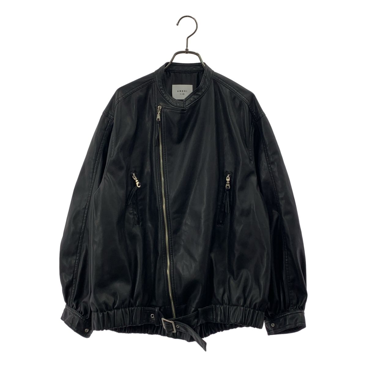 レア‼︎ アメリヴィンテージ EGG GATHER LEATHER JACKET Ameri（アメリ）の「EGG GATHER LEATHER JACKET（ライダースジャケット
