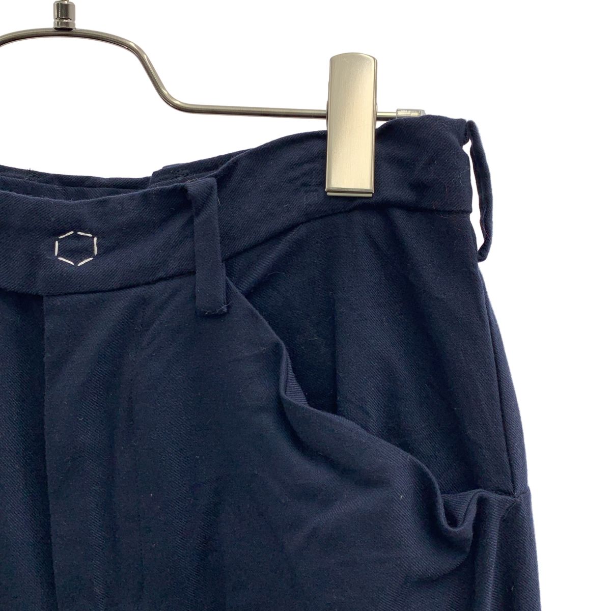 SUNSEA / サンシー | N.M THICKENDED WIDE PANTS ウール ワイド パンツ