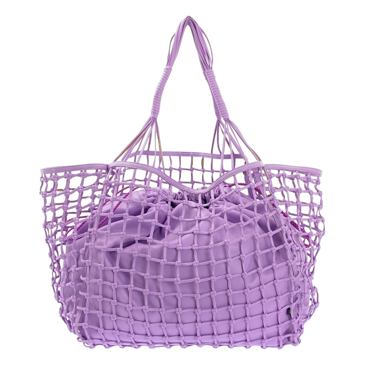 美品】 EMPORIO ARMANI / エンポリオアルマーニ | レザー 編み込み 