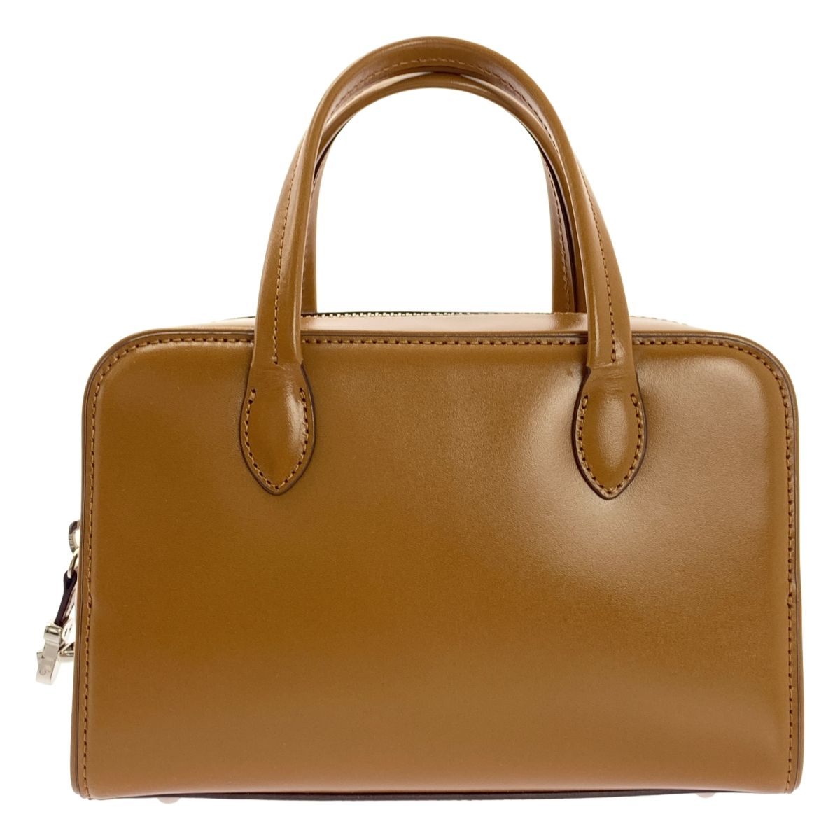 TOUT Y EST トゥティエ ロケスモール ハンドバッグ キャメル TOUT Y EST トゥティエ ロケスモール ハンドバッグ キャメル SAC