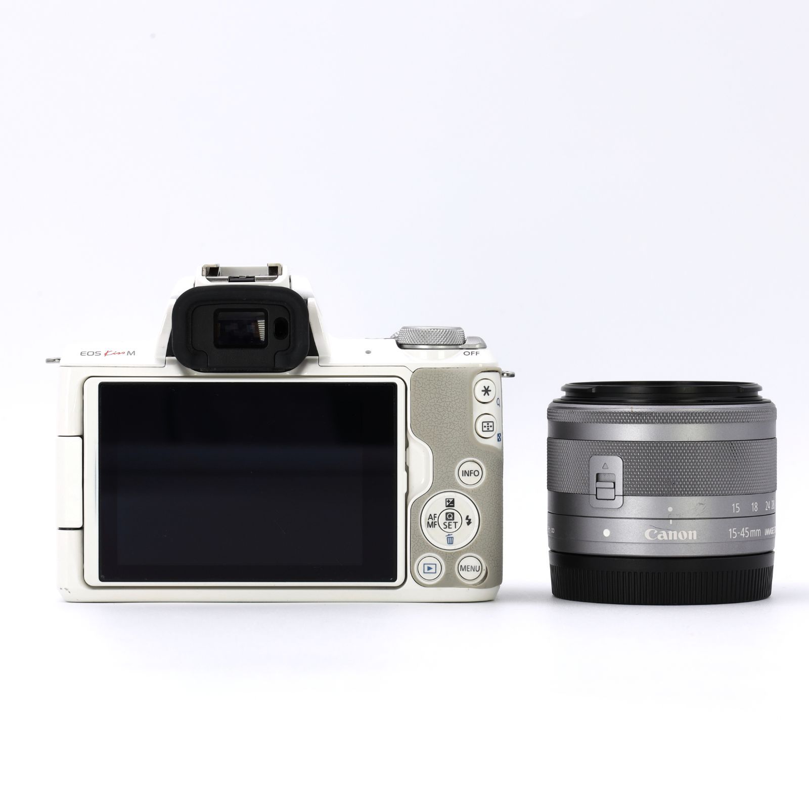 Canon（キヤノン） EOS Kiss M EF-M15-45 IS STM レンズキット