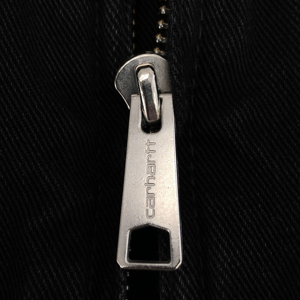 carhartt / カーハート | ロゴジップ ボア ブラックデニム ジャケット
