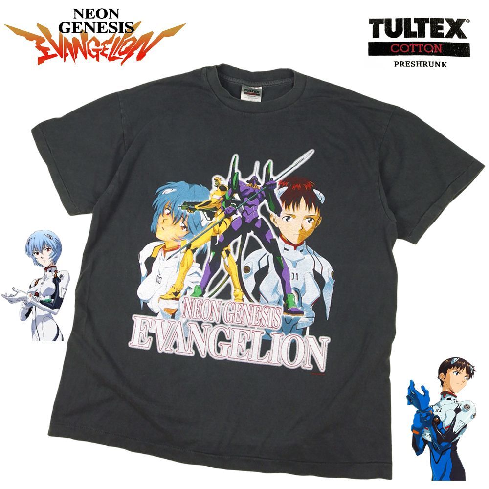 希少エヴァンゲリオンlain碇シンジTシャツ両面綾波アニメ 公式初売 希少エヴァンゲリオンlain碇シンジTシャツ両面綾波アニメ