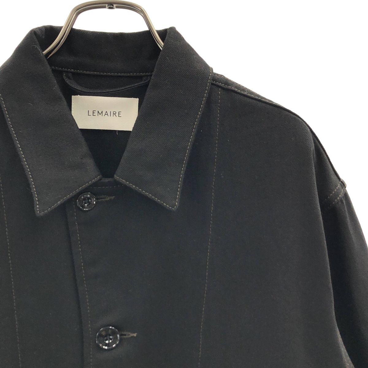新品】 LEMAIRE / ルメール | BLACK DENIM BOXY JACKET ボクシー