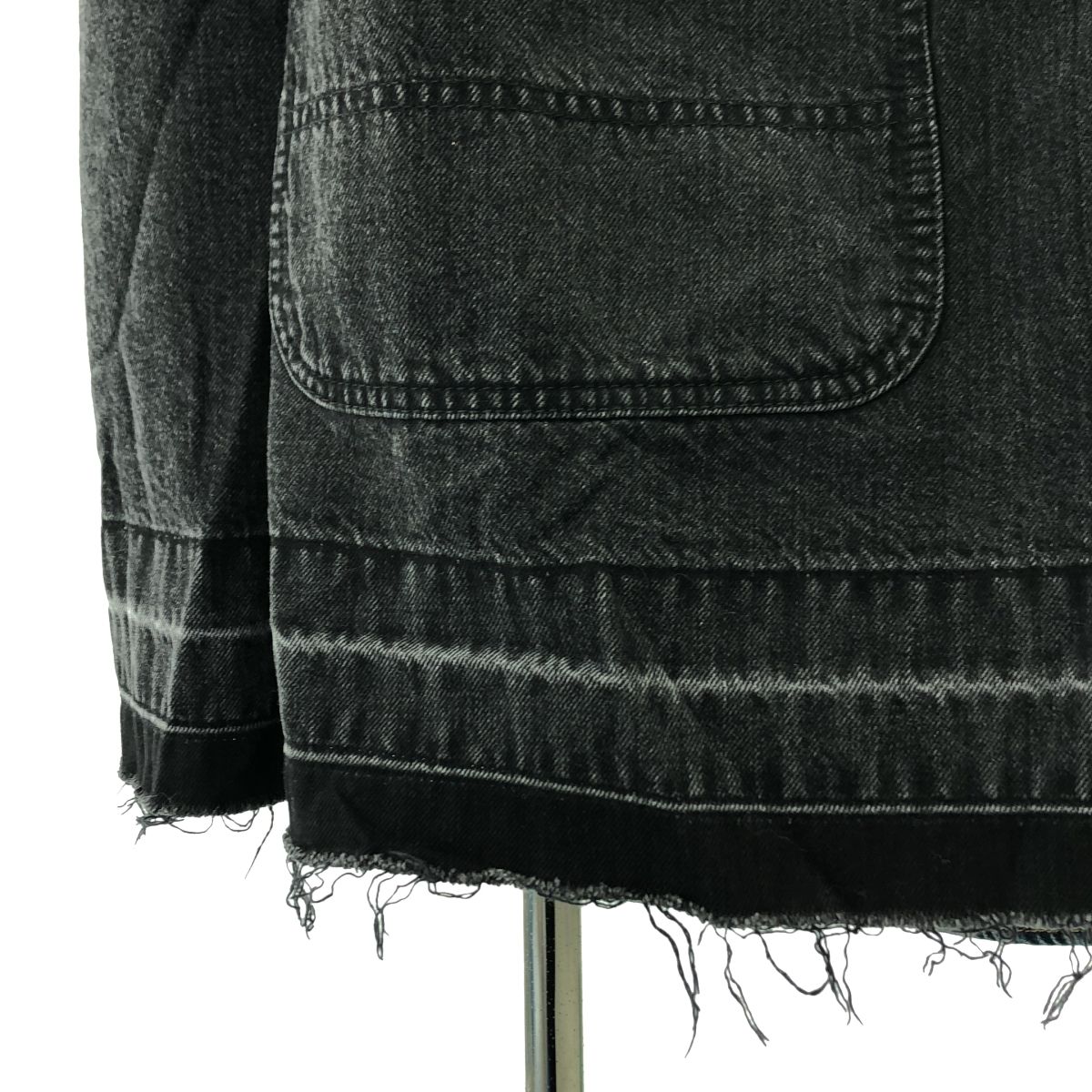 sacai / サカイ | ドッキング デニム キャミソールワンピース | 2