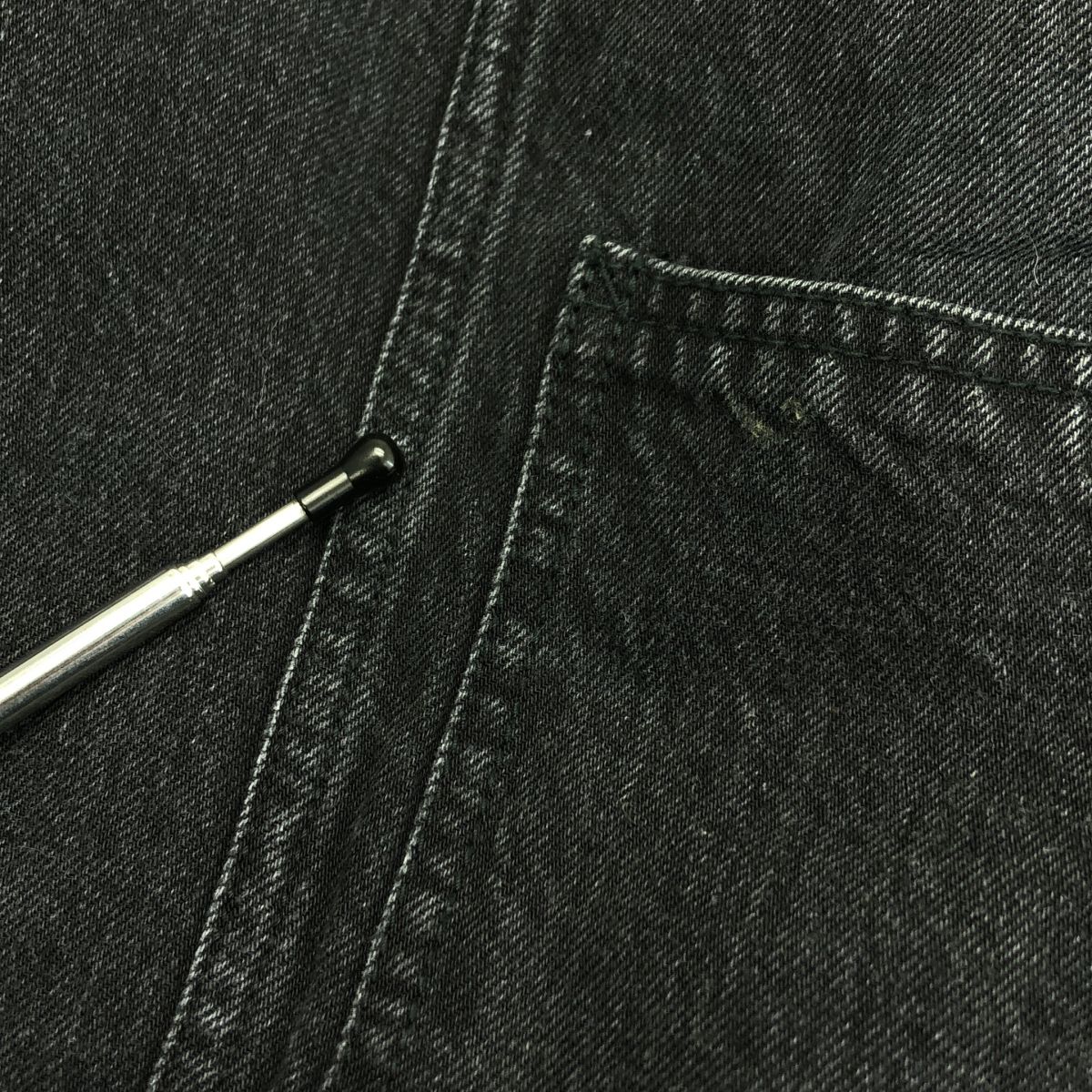 sacai / サカイ | ドッキング デニム キャミソールワンピース | 2