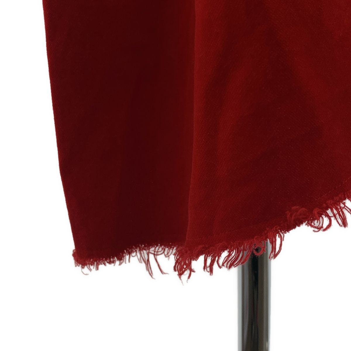 希少　コムデギャルソン レッドエナメル変形スカート 希少 コムデギャルソン レッドエナメル変形スカート COMME des GARCONS