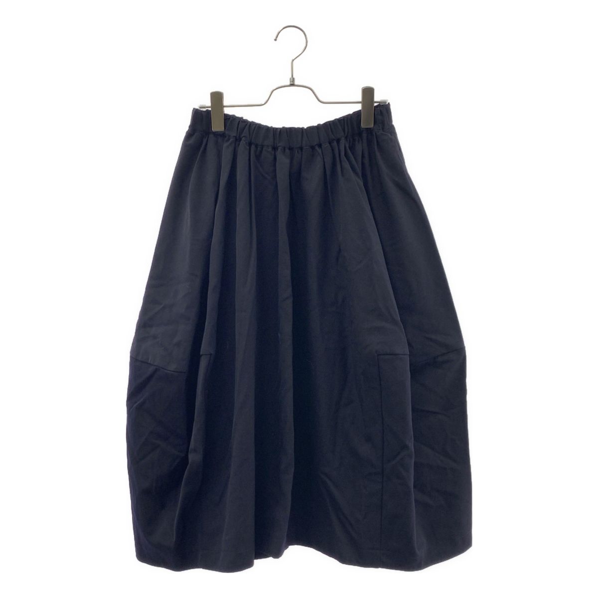 COMME des GARCONS バルーンスカート M Comme des Garçons Comme des Garçons Wool Balloon Hem Skirt Black