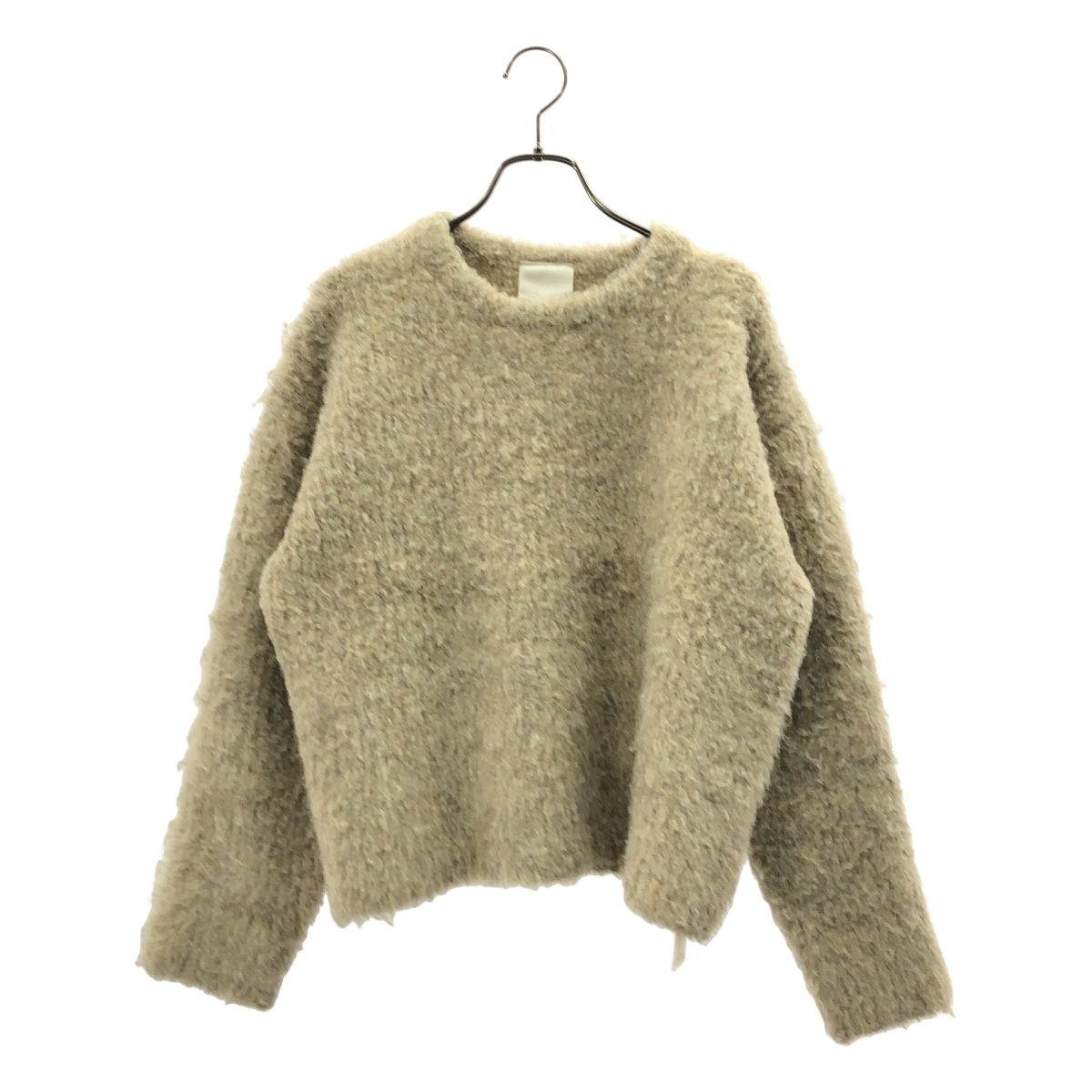 Whim Gazette / ウィムガゼット | ミックスヤーンクルーネックニット