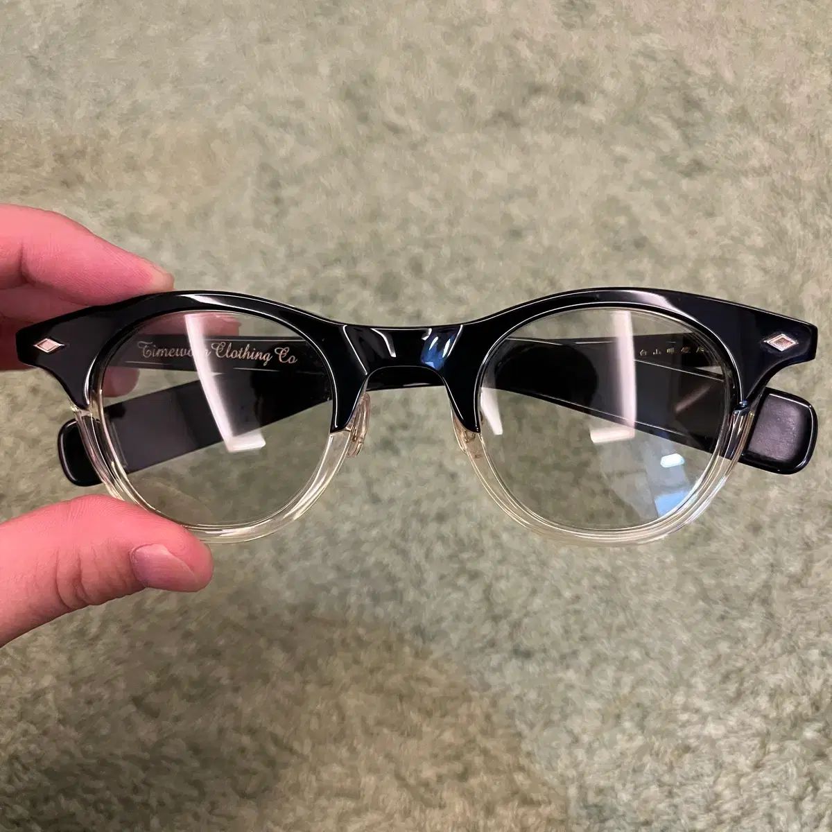 白山眼鏡 TIMEWORN CLOTHING (タイムウォーンクロージング) ボストン