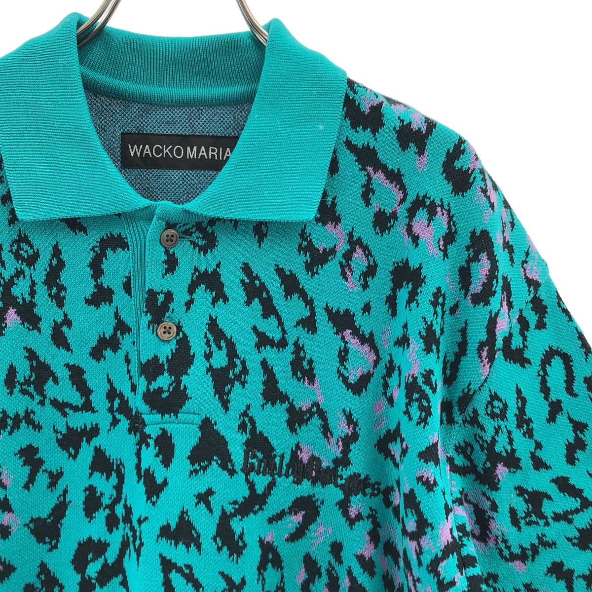 美品】 WACKO MARIA / ワコマリア | 2025SS | LEOPARD KNIT POLO SHIRT
