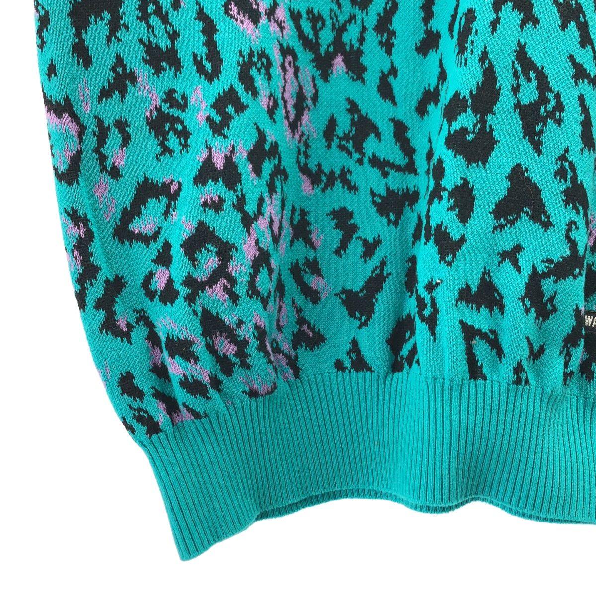 美品】 WACKO MARIA / ワコマリア | 2025SS | LEOPARD KNIT POLO SHIRT