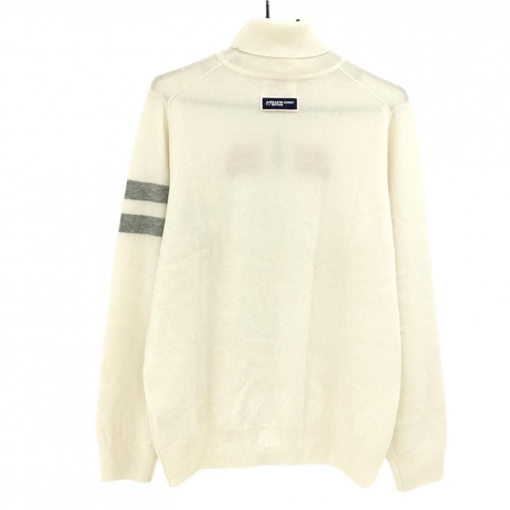 新品 マスターバニー カシミヤ タートルネックニット セーター グレー 7 新品 マスターバニー カシミヤ タートルネックニット セーター グレー