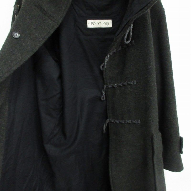 POLYPLOID DUFFLE COAT B 05-B-05 3 ポリプロイド ポリプロイド POLYPLOID 20AW DUFFLE COAT B ダッフルコート 05-B-05