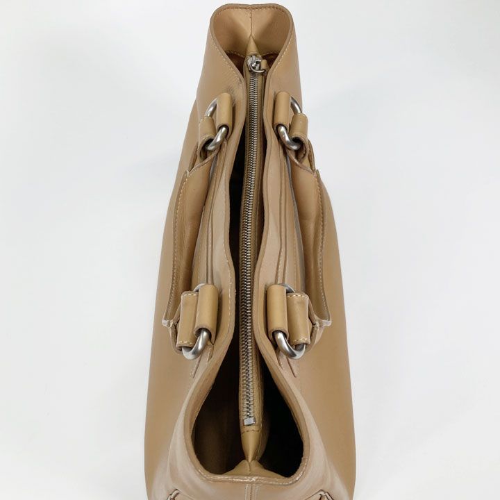 CELINE ベージュ ハンドバッグ　ブギーバッグ CELINE - セリーヌ CELINE ブギーバッグ マカダム ハンドバッグ バッグ