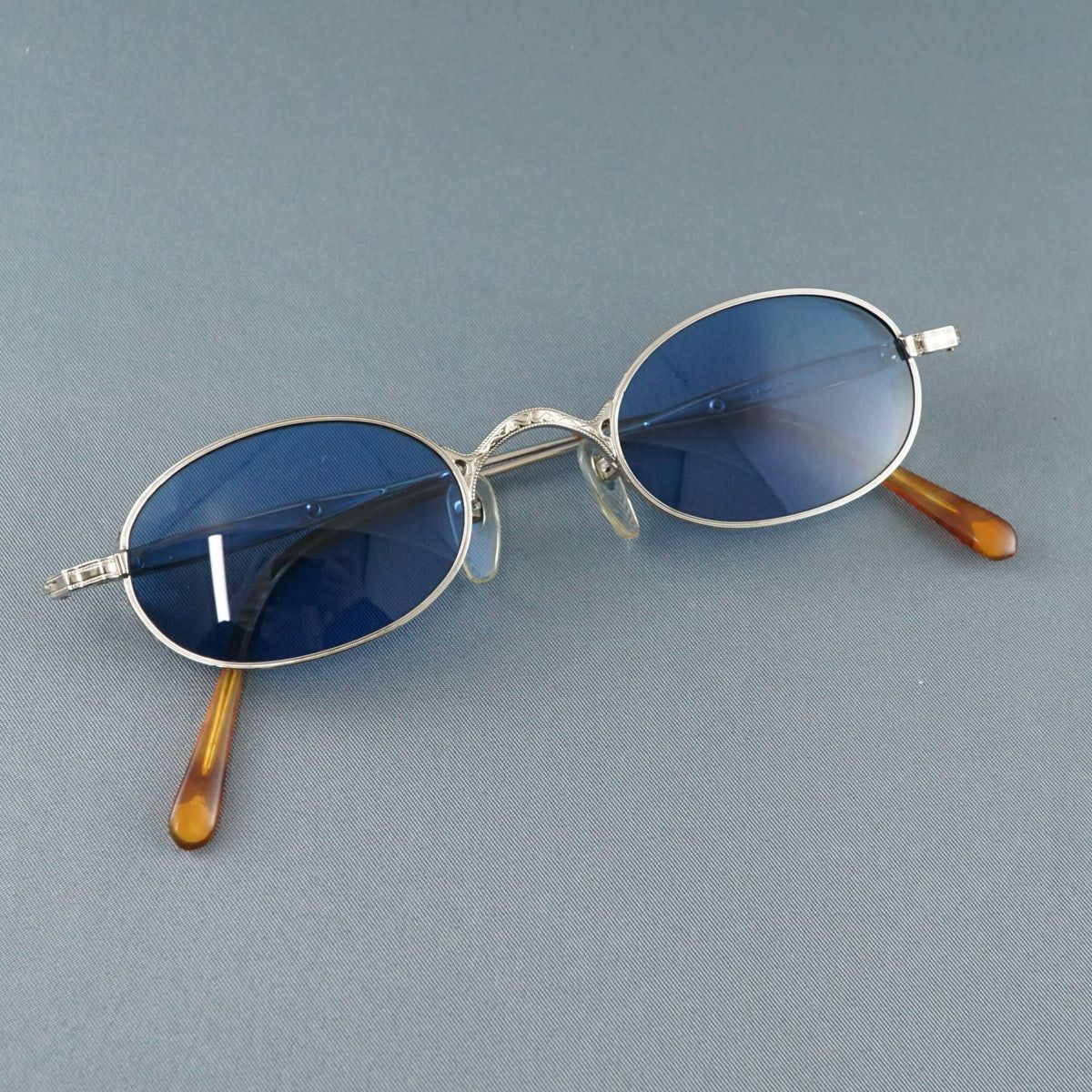 サングラス NICOLE ニコル USED品 ブルー ヴィンテージ 個性的 ユニ