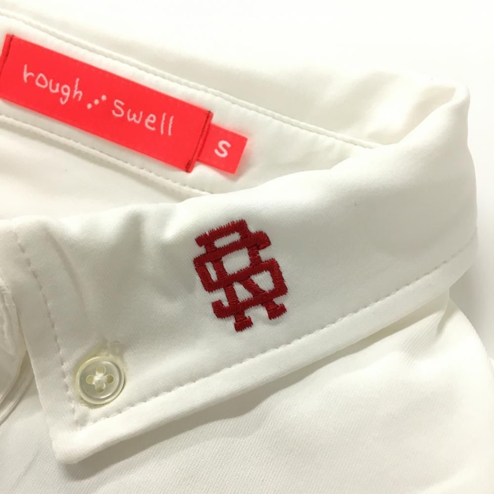 ROUGH&SWELL ラフアンドスウェル 長袖ポロシャツ ボタンダウン Ｍ サイズ：M ROUGH&SWELL ラフアンドスウェル 長袖ポロシャツ ボタン