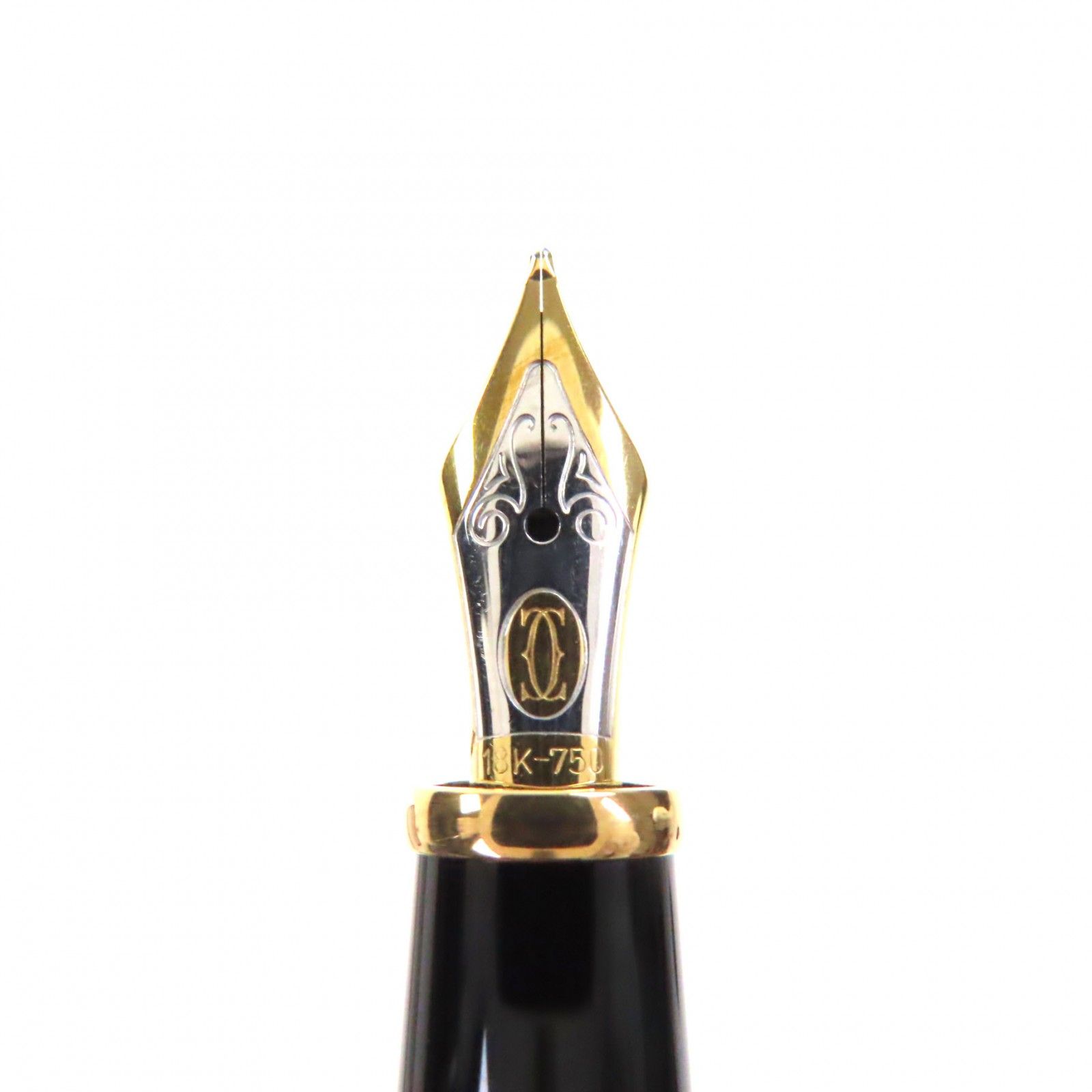 良品▽Cartier カルティエ ディアボロ ドゥ カルティエ ペン先18K