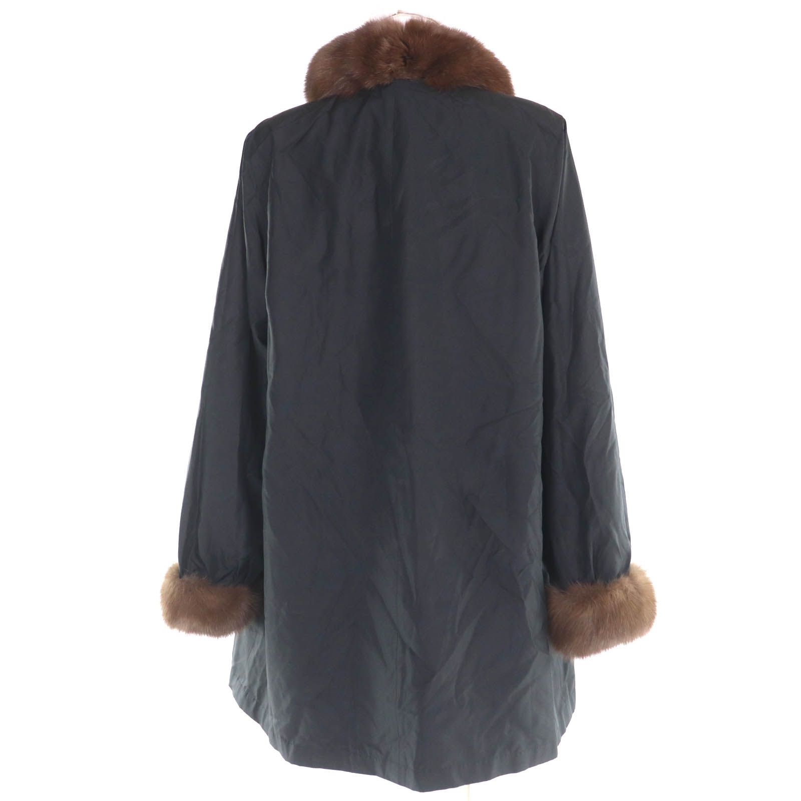 未使用品△SOBOL ソボル セーブル SABLE ウィーゼル シルク100