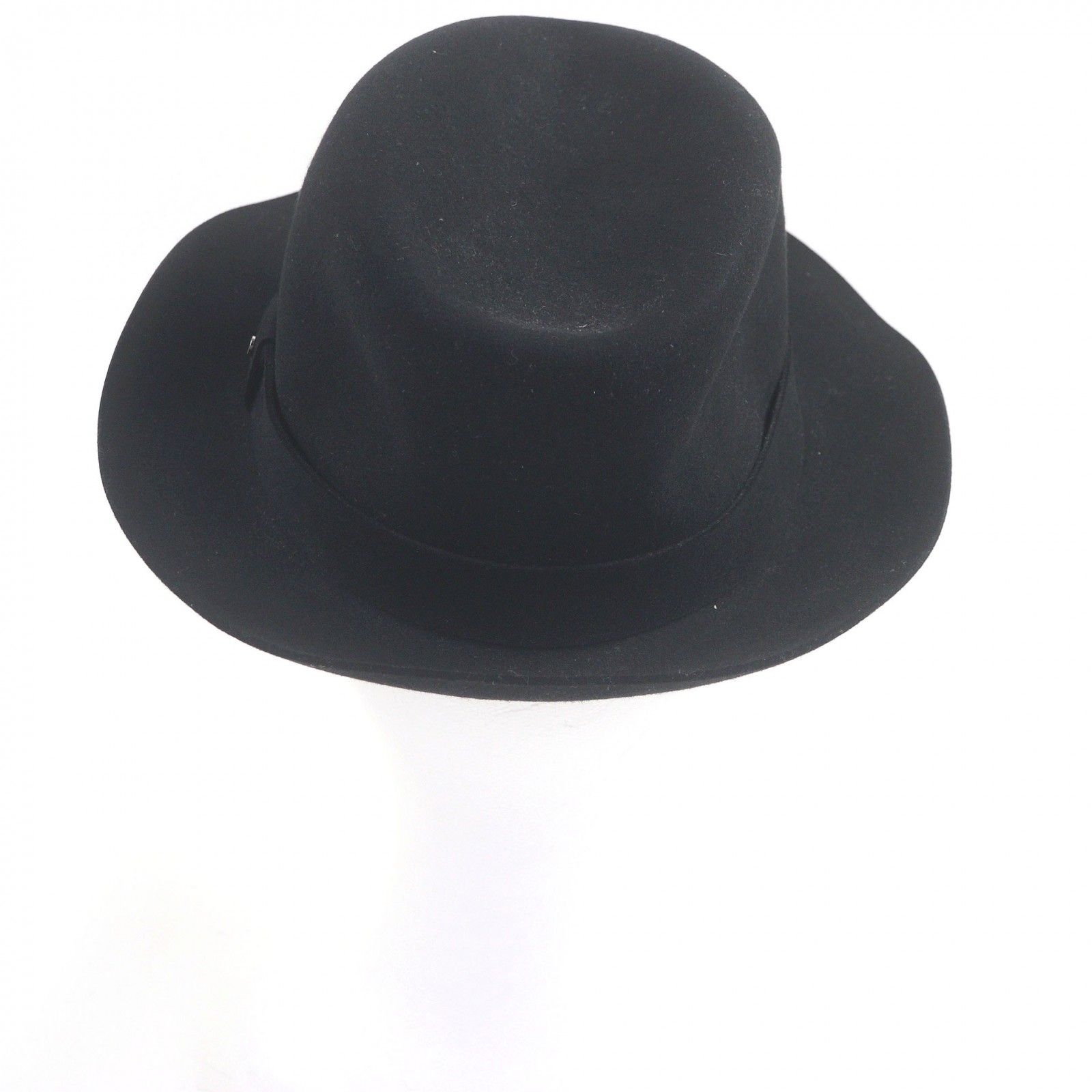 極美品□HERMES エルメス ラパン100％ セリエボタン 帽子 中折れ帽