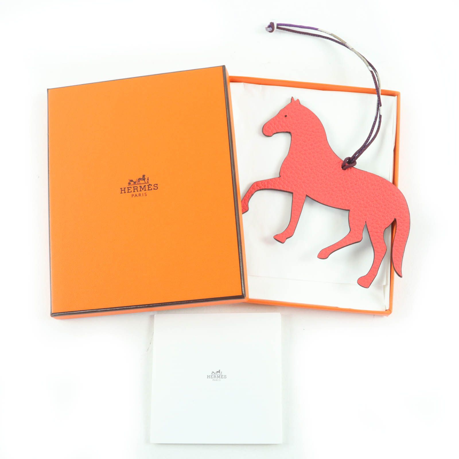 未使用品☆HERMES エルメス プティ・アッシュ ホース GM レザー バッグ