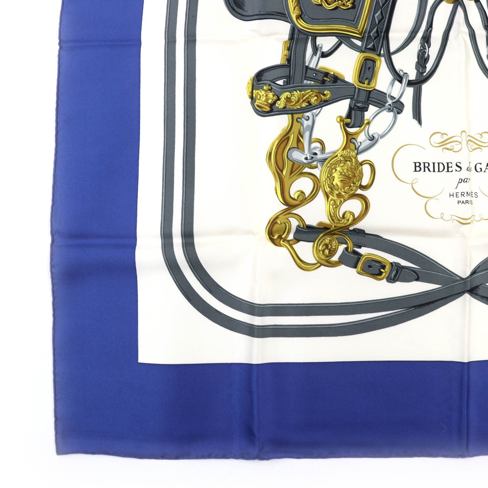 HERMES/エルメス カレ90 式典用馬勒 スカーフ j_262 HERMES/エルメス カレ90 式典用馬勒 スカーフ j_262