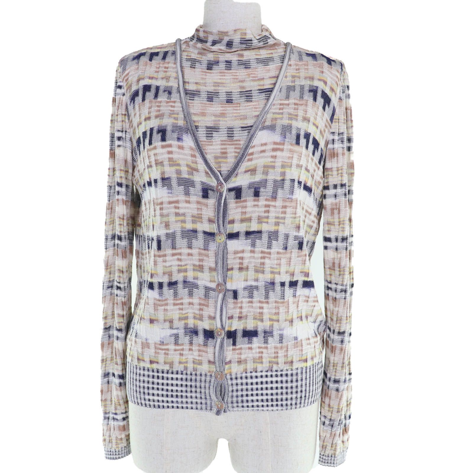 極美品☆Missoni ミッソーニ ニット カーディガン ノースリーブ