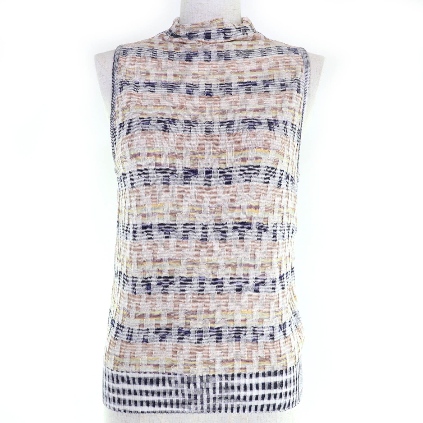 極美品☆Missoni ミッソーニ ニット カーディガン ノースリーブ