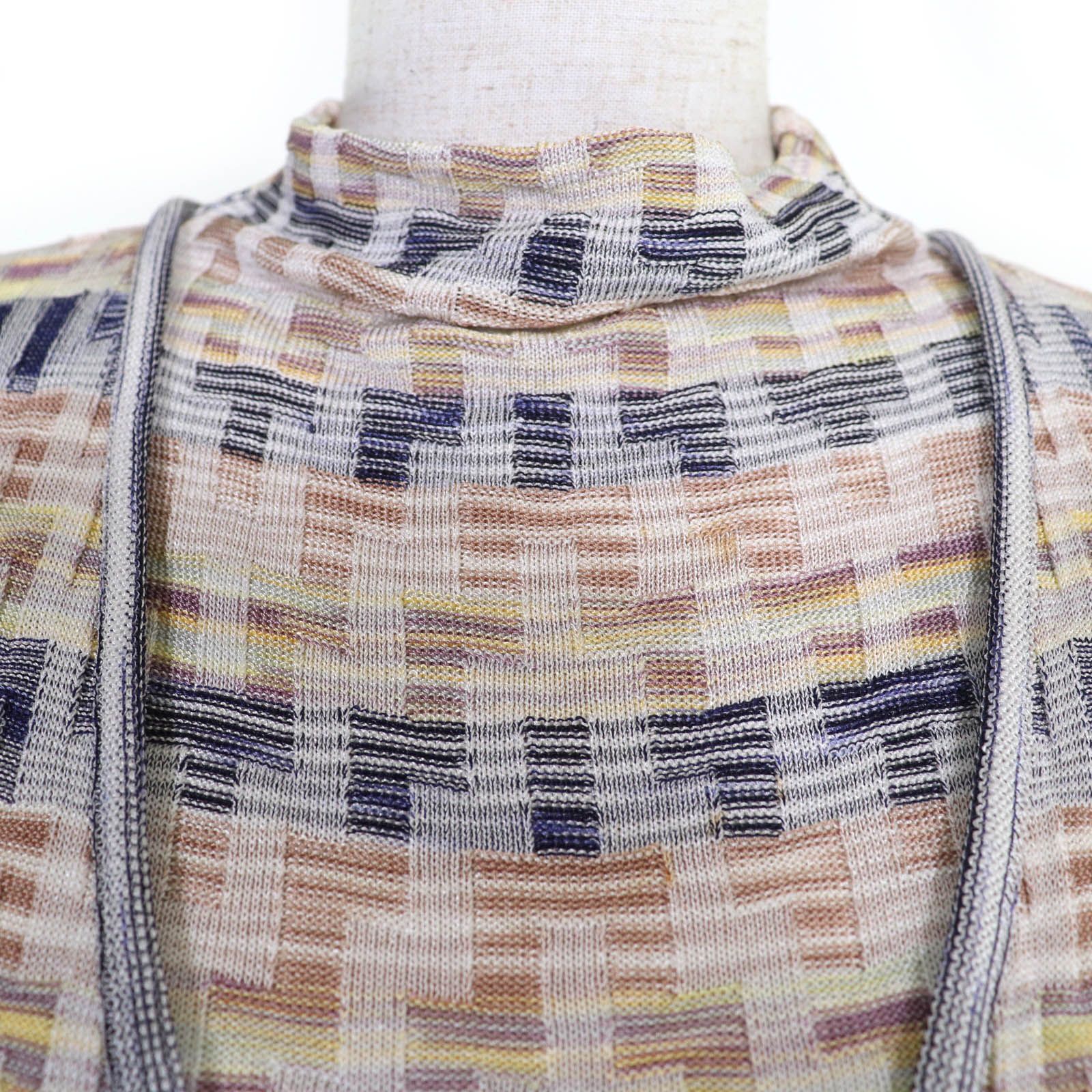 極美品☆Missoni ミッソーニ ニット カーディガン ノースリーブ