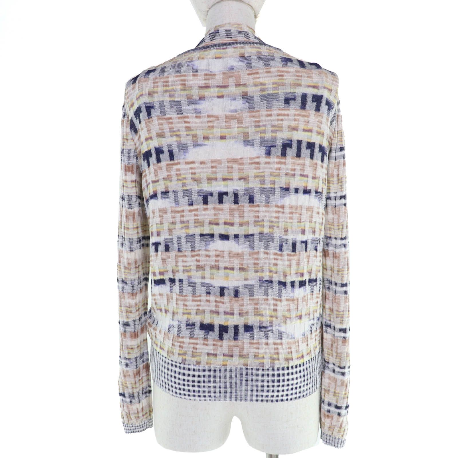 極美品☆Missoni ミッソーニ ニット カーディガン ノースリーブ