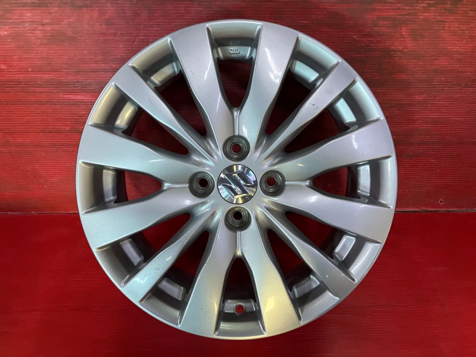 中古ホイール[16x6.0+45 100/4H スズキ スイフト純正] 4本SET - メルカリ