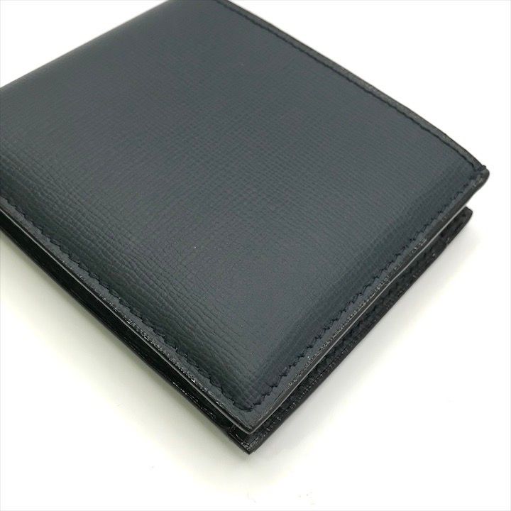 【本体のみ特価】Valextra ヴァレクストラ コンパクトウォレット ネイビー 私の愛用品 (11) Valextraのミニ財布 | Navy Circle