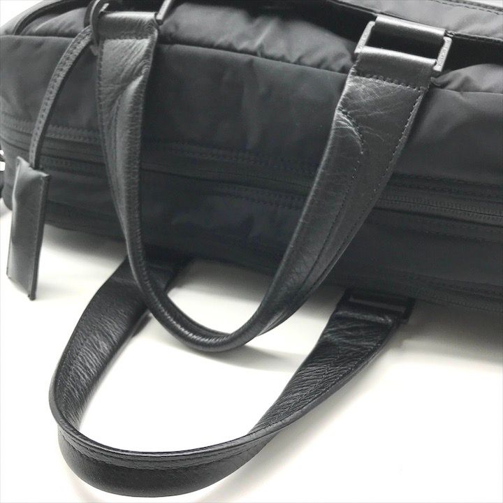 良品 PELLE MORBIDA ペッレモルビダ 3WAY ブリーフケース ナイロン 撥