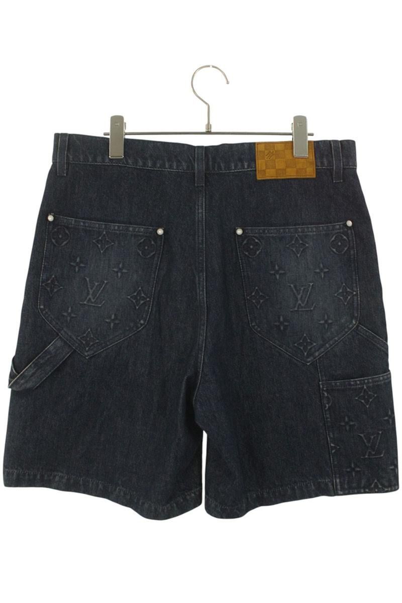 ルイヴィトン 25AW RM252MQ KOE HRD50W デニムワークウェアショーツ