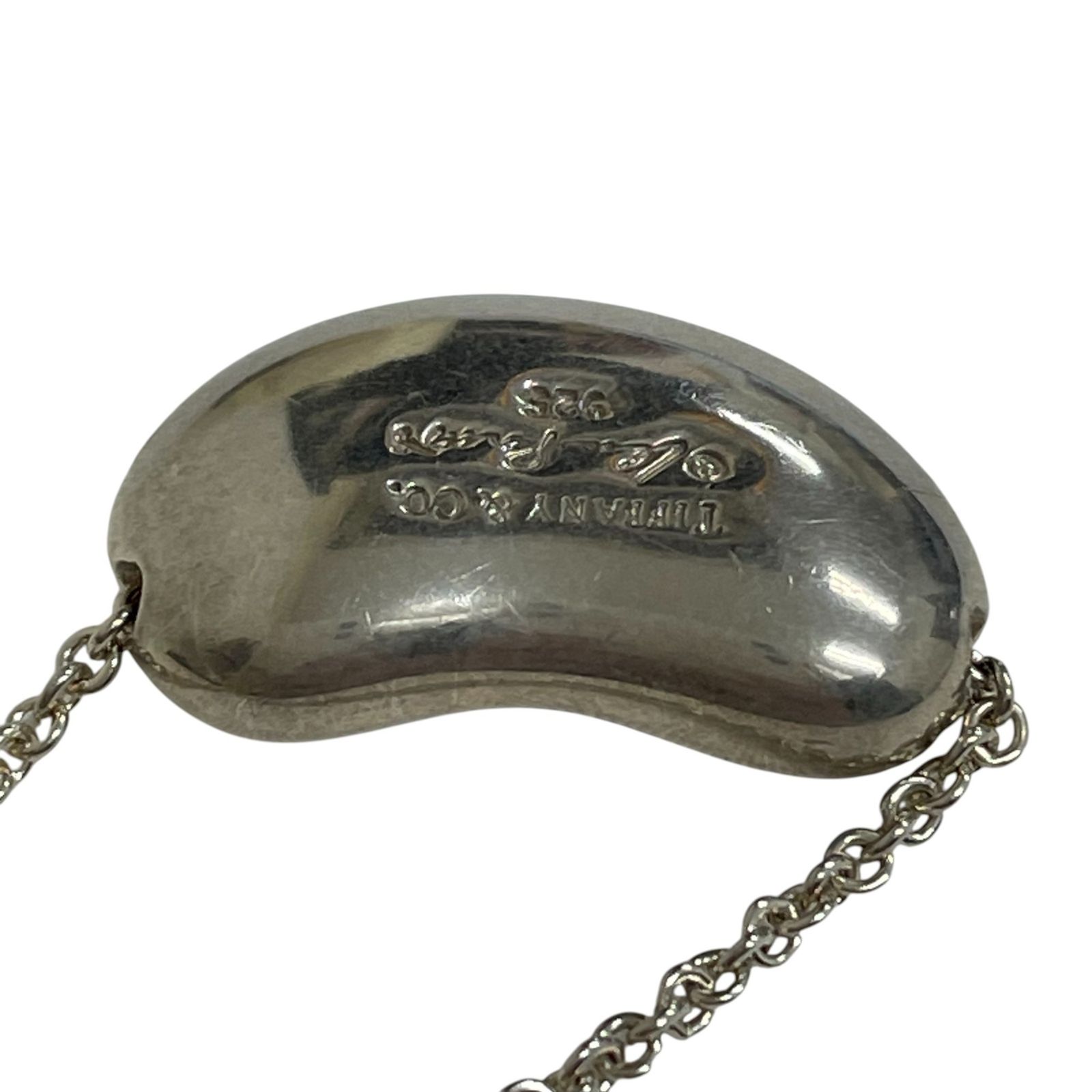 TIFFANY&Co ティファニー ビーンズネックレス 大 - メルカリ