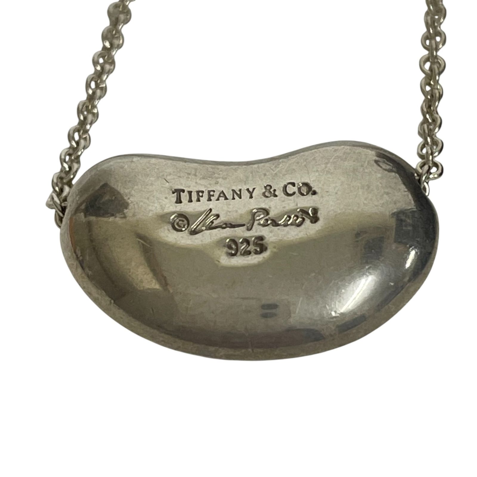 TIFFANY&Co ティファニー ビーンズネックレス 大 - メルカリ