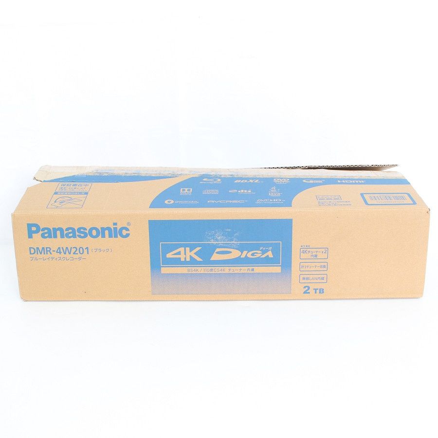 【美品】 Panasonic ブルーレイレコーダー 2TB DMR-4W201 Amazon.co.jp: パナソニック 2TB 3チューナー ブルーレイレコーダー 4K